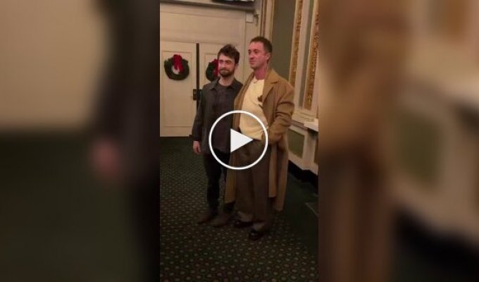 Гарри Поттер и Драко Малфой снова встретились