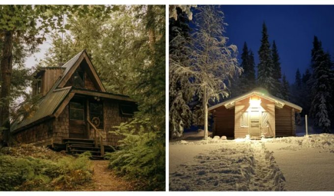 20 восхитительных домиков и хижин, где можно найти убежище от мира (21 фото)