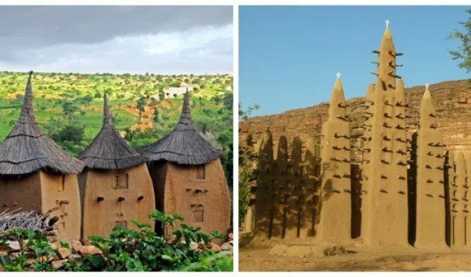 Земля догонов: история цивилизации, возникшей на отвесной скале (34 фото + 1 видео)