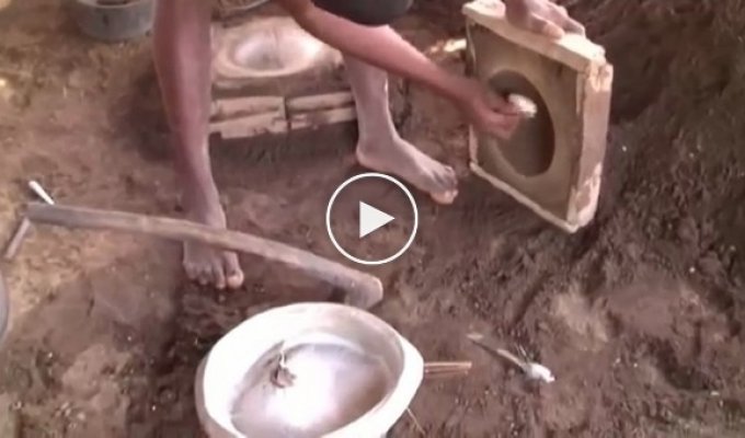 Как в Африке делают посуду