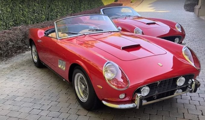 Copy of Ferrari 250 GT California Spider 1963, indistinguishable from the original, put up for sale (30 photos + 1 video)