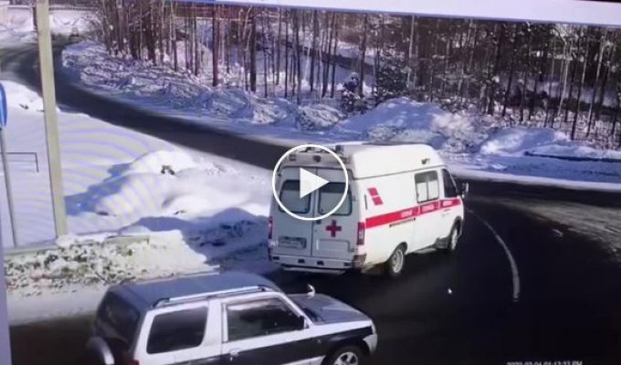Пьяный водитель устроил ДТП с автомобилем скорой помощи в Иркутской области
