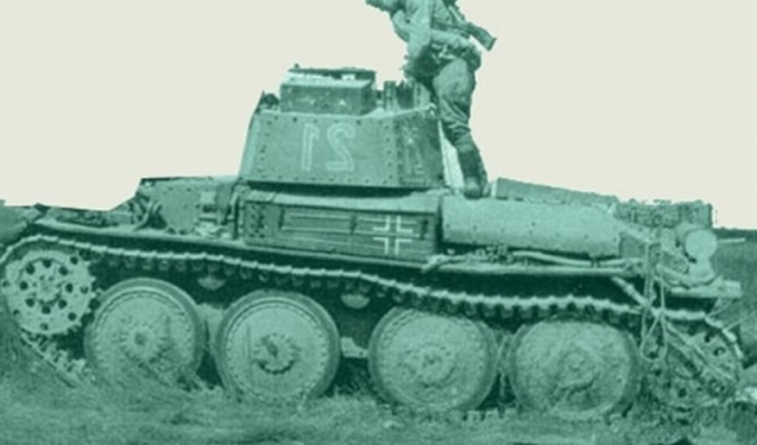 Как кашевар Иван Середа одним топором обезвредил немецкий танк (1 фото)