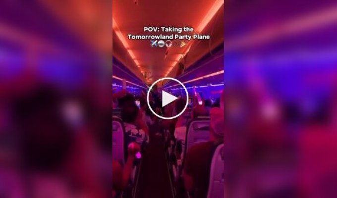 Party flight for music festival goers