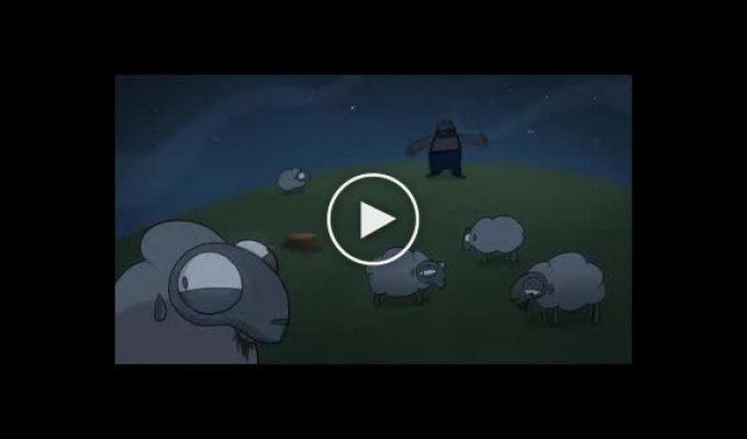 Классный мультфильм про овец и НЛО