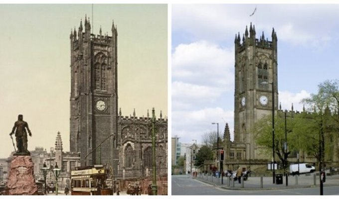 Путешествие во времени: 7 английских городов 125 лет назад и сегодня (8 фото)