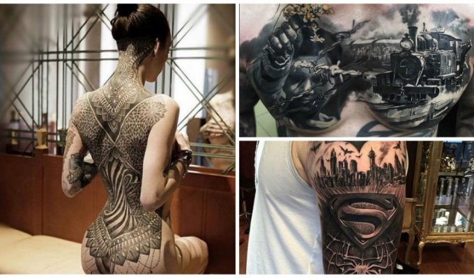 30 невероятно реалистичных татуировок (31 фото)