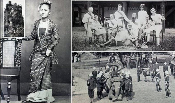 Уникальные снимки: британские колониалисты в Бирме (10 фото)