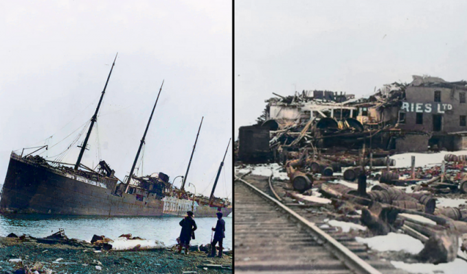 7 biggest shipwrecks of the 20th century comparable to the sinking of the Titanic (7 photos)