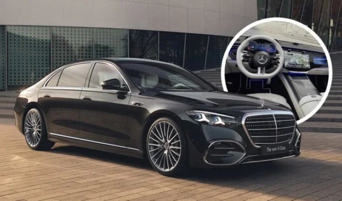 Mercedes представил обновлённый S-Class (23 фото)