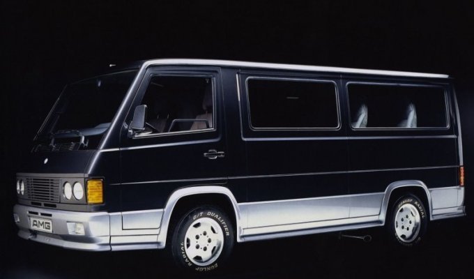 Mercedes-Benz MB 100 D 1988 - самый странный продукт AMG (8 фото)
