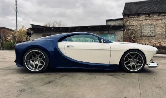 Volgatti - a crazy hybrid of Volga and Bugatti based on BMW (8 photos + video)