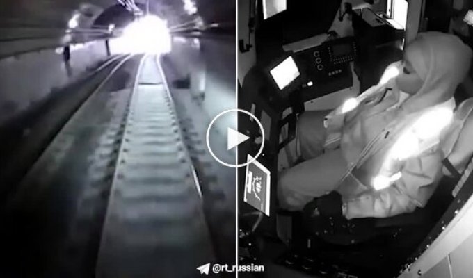 Машинист поезда уснула во время движения состава