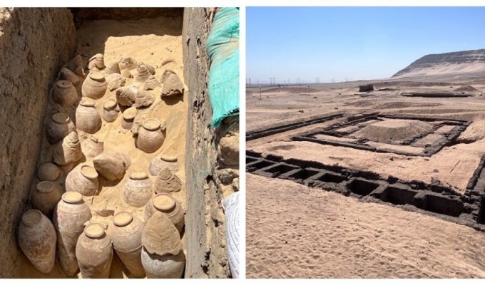 Jugs of wine aged 5,000 years were found in Egypt (5 photos)