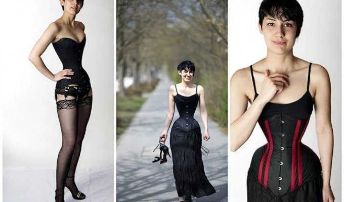 Мишель Кобке — как выгядит немка с осиной талией (11 фото)