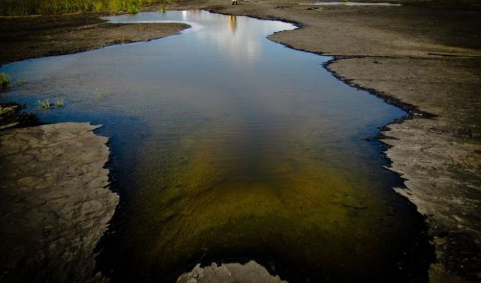 Удивительное озеро Пич-Лейк (10 фото)