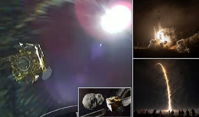 Корабль НАСА врежется в астероид, спасая планету (16 фото + 2 видео)