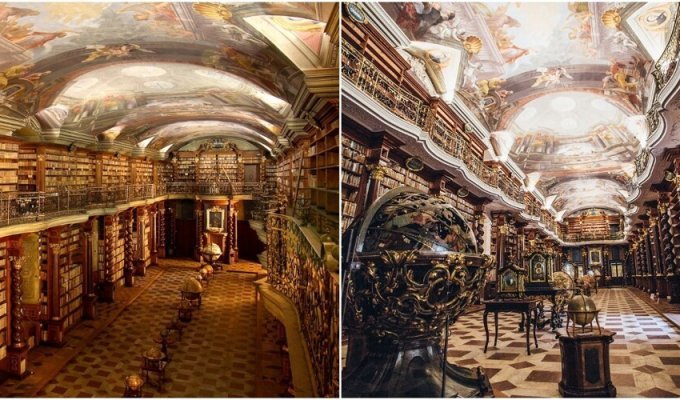 Клементинум — красивейшая библиотека в мире (18 фото)