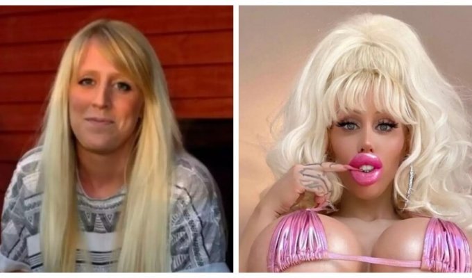 The Danish woman turned herself into a “Barbie for adults” - and she’s very happy about it (8 photos)