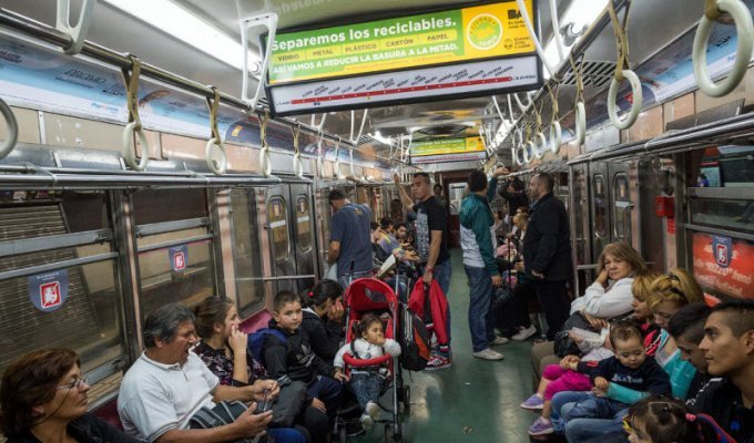 Общественный транспорт Буэнос-Айреса (37 фото)