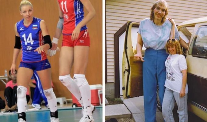 10 фотографий феноменально высоких женщин, которые поражают своими размерами и сегодня (13 фото)