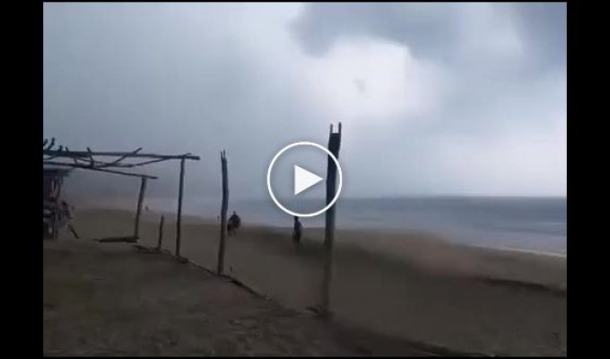 In Mexico, a couple of people died from lightning strikes