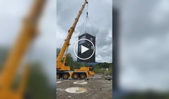 Немецкая компания представила переносные микродома-башни