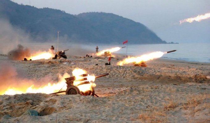 По кому собирается ударить Северная Корея (6 фото)