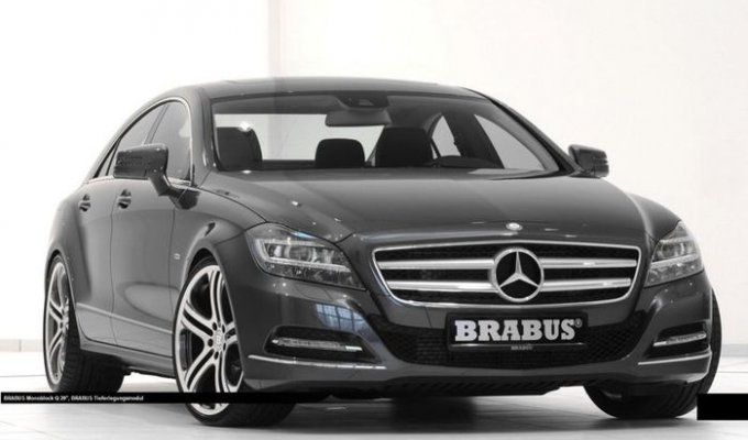 Brabus подготовили тюнинг-пакет для Mercedes-Benz CLS 2012 (8 фото)