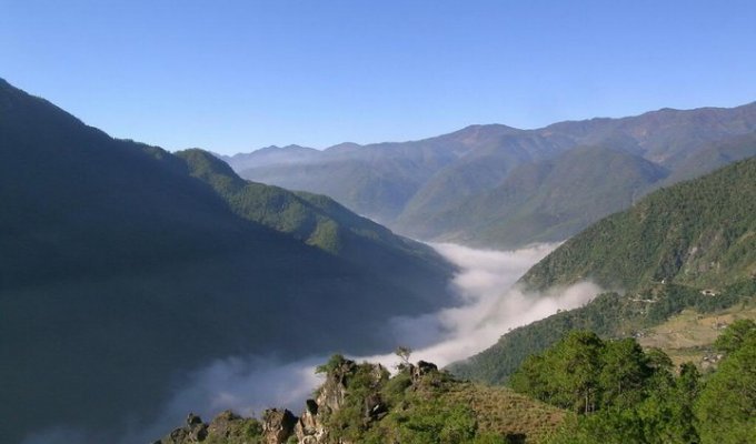 Какая прекрасная китайская долина (6 фото)
