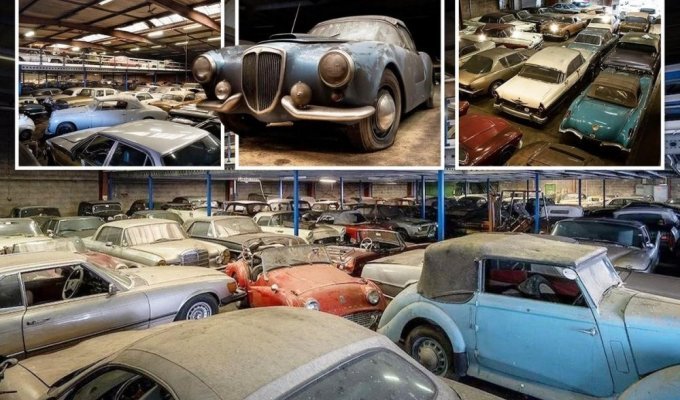 Коллекцию из 230 заброшенных классических автомобилей выставили на торги (31 фото + 1 видео)