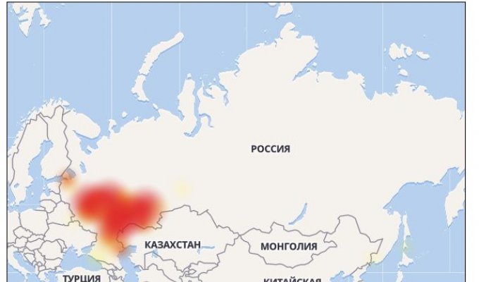 У российских мобильных операторов появились проблемы со связью (5 фото)
