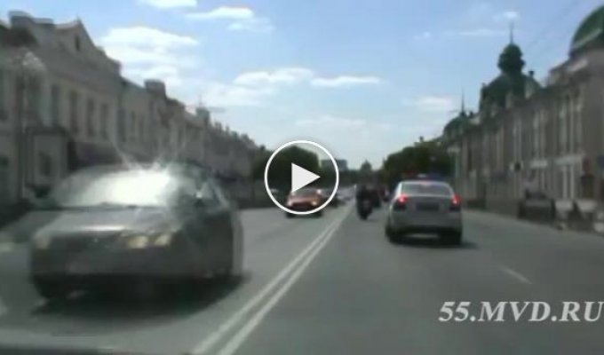 Омская полиция. Как останавливать мотоциклистов?