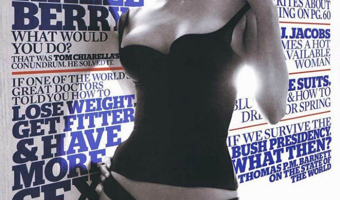 Halle Berry в журнале Esquire (6 фото)