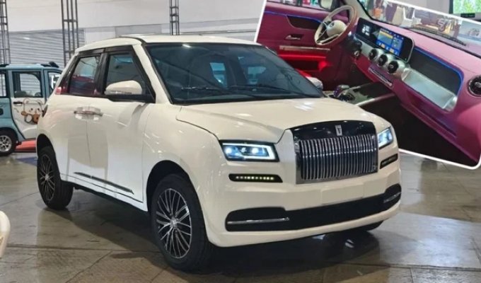 The Chinese presented miniature copies of Rolls-Royce and Maybach (9 photos)