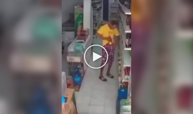 Karma caught up with the thief