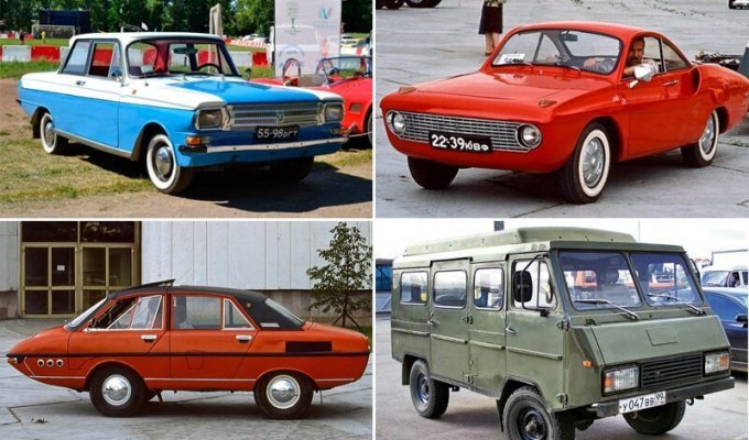 7 удивительных самодельных автомобилей из СССР (8 фото)