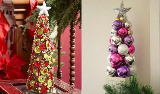 Эти 20 миниатюрных рождественских елок подарят вашему дому праздничную атмосферу без всяких хлопот (21 фото)