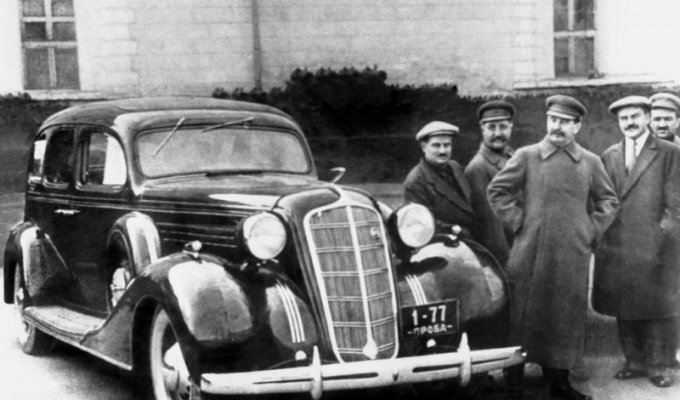 "Сталинский сокол" — муки рождения первого советского лимузина (20 фото)