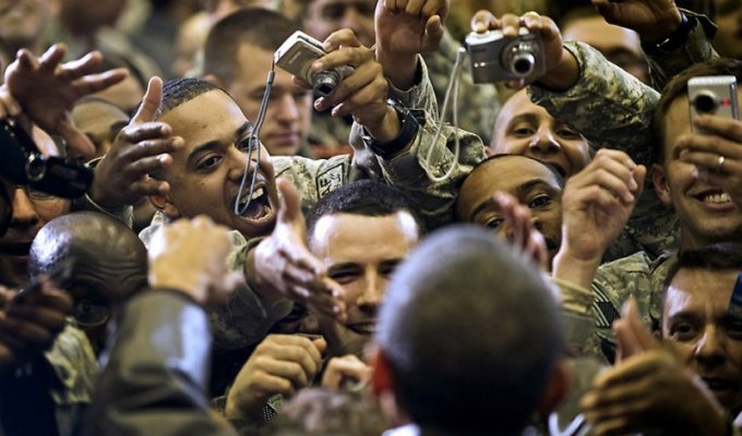Барак Обама в Афганистане (16 фото)