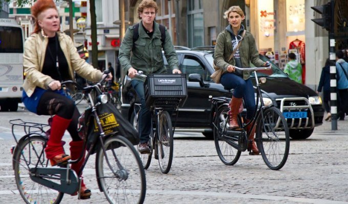 Амстердам. Велосипеды... (22 фото)
