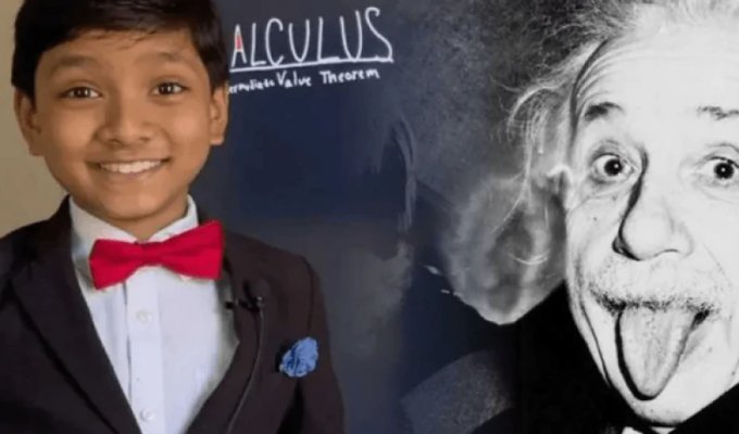 "Второй Эйнштейн": мальчик-гений с уникальным умом в 12 лет поступает в университет (2 фото + 1 видео)