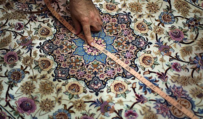 Как делают ковры в Иране (11 фото)