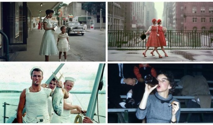Жизнь в США в 50-е: редкие фотографии (31 фото)