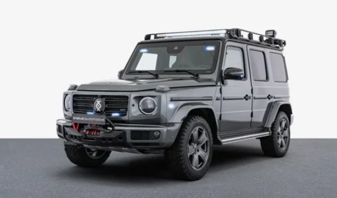 Brabus выставил на продажу бронированную «капсулу времени» Mercedes-Benz G 500 (11 фото)