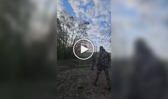 Оккупант заснял два прилета по своему подразделению из эпицентра удара
