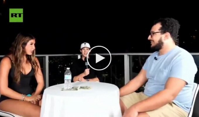 A model turned down a date with a donor after an unfortunate comment