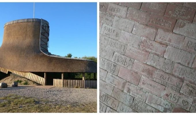 Гигантский датский ботинок, ставший символом дружбы (14 фото + 1 видео)