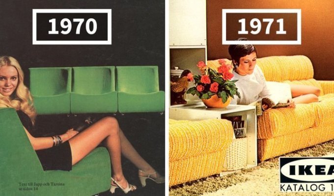 Идеальный дом с 1951 по 2000 по каталогам IKEA (35 фото)