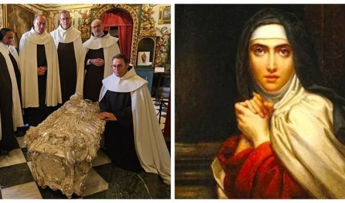 Carmelite nun surprised scientists 450 years after her death (7 photos)